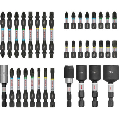 Набір біт та головок BOSCH PRO Impact 36 предметів 2608522517