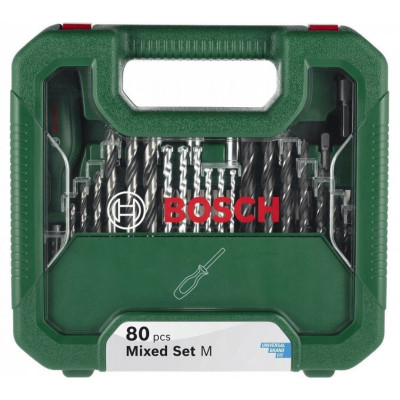 Набір біт та свердел 80 предметів BOSCH Mixed Set M 2608522567