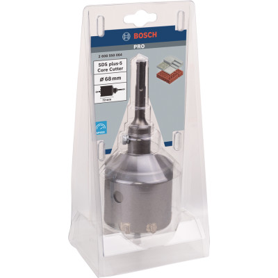 Коронка по бетону BOSCH PRO SDS plus-5 Core Cutter 68x72xSDS-Plus 2608550064