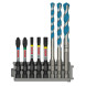 Набір біт та свердел BOSCH PRO Impact Mixed Set Multi Construction Pick and Click 8 предметів 2608577144