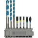 Набір біт та свердел BOSCH PRO Impact Mixed Set Multi Construction Pick and Click 8 предметів 2608577144