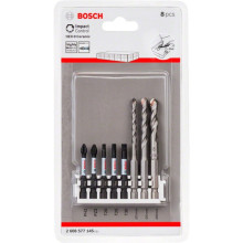 Набір біт та свердел BOSCH HEX-9 Ceramic та Impact Power 8 предметів 2608577145