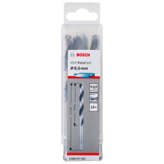 Свердла по металу 10 шт BOSCH HSS PointTeQ 8.5х75х117 мм 2608577253
