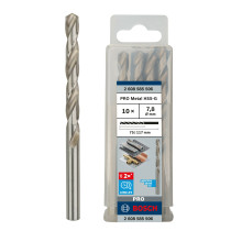 Свердла по металу 10 шт BOSCH PRO Metal HSS-G 7.8х75х117 мм 2608585506