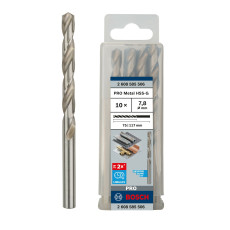 Свердла по металу 10 шт BOSCH PRO Metal HSS-G 7.8х75х117 мм 2608585506