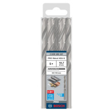 Свердла по металу 5 шт BOSCH PRO Metal HSS-G 10.7х94х142 мм 2608585527