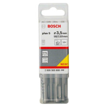 Буры по бетону 10 шт BOSCH SDS plus-5 3.5х50х110 мм SDS-Plus 2608585608