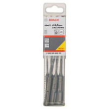 Бури по бетону 10 шт BOSCH SDS plus-5 3.5х100х160 мм SDS-Plus 2608585609
