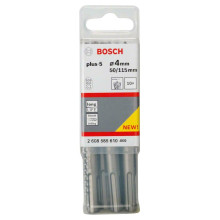Бури по бетону 10 шт BOSCH SDS plus-5 4х50х115 мм SDS-Plus 2608585610