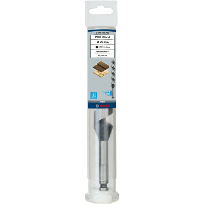 Сверло по дереву BOSCH PRO Wood 26х95х160 мм 2608585709