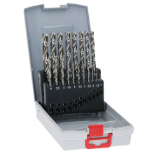 Набір свердел по металу 19 шт BOSCH PRO Metal HSS-G 1-10 мм 2608587013