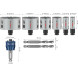 Набор биметаллических универсальных коронок 6 шт BOSCH PRO Multi Material PC Plus 19-68 мм 2608594424