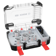 Набір біметалевих коронок універсальних 6 шт BOSCH PRO Multi Material PC Plus 20-64 мм 2608594427