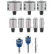 Набір біметалевих коронок універсальних 8 шт BOSCH PRO Multi Material PC Plus 22-82 мм 2608594432