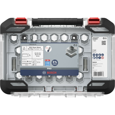 Набор биметаллических коронок по металлу 6 шт BOSCH PRO Sheet Metal 20-64 мм 2608594473