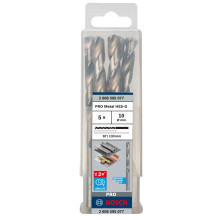 Свердла по металу 5 шт BOSCH PRO Metal HSS-G 10х87х133 мм 2608595077