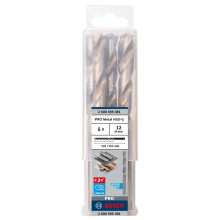 Свердла по металу 5 шт BOSCH PRO Metal HSS-G 12х101х151 мм 2608595081