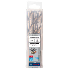 Свердла по металу 5 шт BOSCH PRO Metal HSS-G 12х101х151 мм 2608595081
