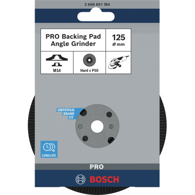 Круг полірувальний по металу BOSCH PRO Backing Pad 125 мм 2608601784