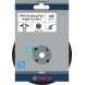 Круг полірувальний по металу BOSCH PRO Backing Pad 125 мм 2608601784