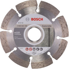 Круг алмазний по армованому бетону BOSCH Standard for Concrete 115х22.23х1.6 мм 2608602196