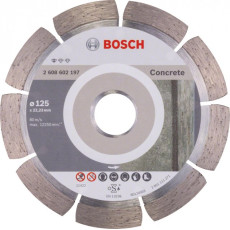 Круг алмазний по бетону армованому BOSCH Standard for Concrete 125х22.23х1.6 мм 2608602197
