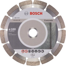 Круг алмазний по армованому бетону BOSCH Standard for Concrete 180х22.23х2 мм 2608602199