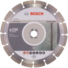 Круг алмазний по бетону армованому BOSCH Standard for Concrete 230х22.23х2.3 мм 2608602200