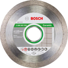 Круг алмазний по кераміці BOSCH Standard for Ceramic 110х22.23х1.6 мм 2608602535