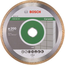 Круг алмазный по керамике BOSCH Standard for Ceramic 200х25.4х1.6 мм 2608602537