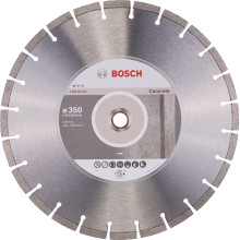 Круг алмазний по бетону армованому BOSCH Standard for Concrete 350х25.4х2.8 мм 2608602544