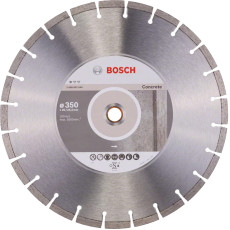 Круг алмазний по бетону армованому BOSCH Standard for Concrete 350х25.4х2.8 мм 2608602544