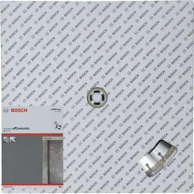 Круг алмазний по бетону BOSCH Standard for Concrete 450х25.4х3.6 мм 2608602546