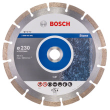 Круг алмазний по каменю BOSCH Standard for Stone 230х22.23х2.3 мм 2608602601