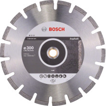 Круг алмазний по асфальту BOSCH Standard for Asphalt 300х25.4 мм 2608602624