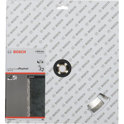 Круг алмазный по асфальту BOSCH Standard for Asphalt 300х25.4 мм 2608602624