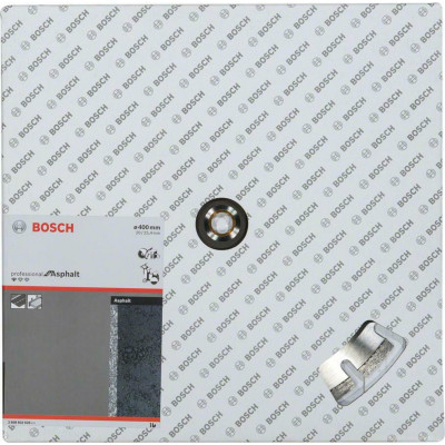 Круг алмазный универсальный BOSCH Standard for Asphalt 400х25.4х3.6 мм 2608602626