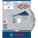 Круг алмазный по камню BOSCH PRO Stone 230х22.23х2.4 мм 2608602645