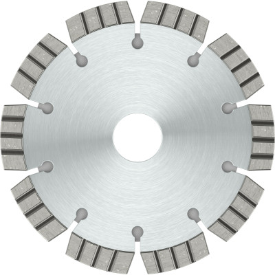 Круг алмазний по армованому бетону BOSCH PRO Concrete 125х22.23х2.2 мм 2608602652