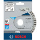 Круг алмазний по армованому бетону BOSCH PRO Concrete 125х22.23х2.2 мм 2608602652