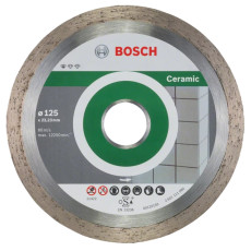 Круги алмазні по кераміці 10 шт BOSCH Standard for Ceramic 125х22.23х1.6 мм 2608603232