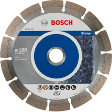Круги алмазні по каменю 10 шт BOSCH Standard for Stone 180х22.23х2 мм 2608603237