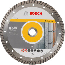 Круги алмазные универсальные 10 шт BOSCH Standard for Universal Turbo 230х22.23х2.5 мм 2608603252