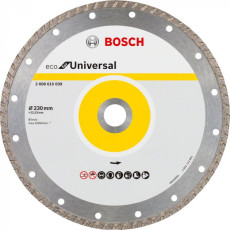 Круг алмазний по бетону BOSCH Eco for Universal Turbo 230х22.23х3 мм 2608615039