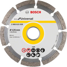 Круги алмазные универсальные 10 шт BOSCH Eco for Universal 125х22.23х2 мм 2608615041