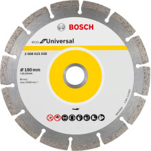 Круги алмазные универсальные 10 шт BOSCH Eco for Universal 180х22.23х2.2 мм 2608615043