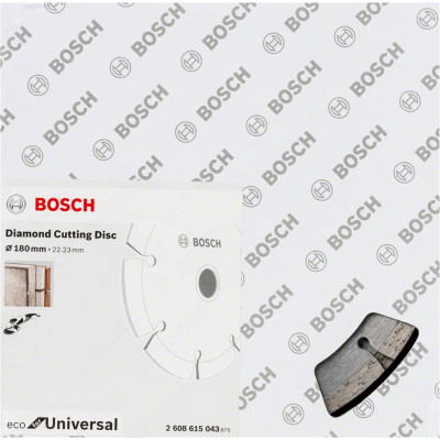 Круги алмазные универсальные 10 шт BOSCH Eco for Universal 180х22.23х2.2 мм 2608615043