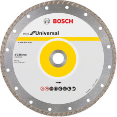 Круги алмазные универсальные 10 шт BOSCH Eco for Universal 230х22.23х3 мм 2608615048