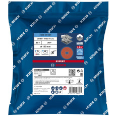 Круги шлифовальные 25 шт BOSCH EXPERT R782 Prisma X-LOCK 125 мм G36+ 2608621824
