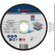 Круги відрізні по нержавіючій сталі 100 шт BOSCH PRO Stainless Steel and Metal 125х22.23х1 мм 2608626113